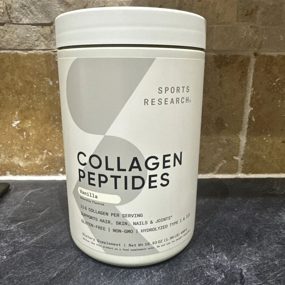 Sports Research Collagen Peptides - Type 1 & 3 Powder Skin Nails, Bones 11/26